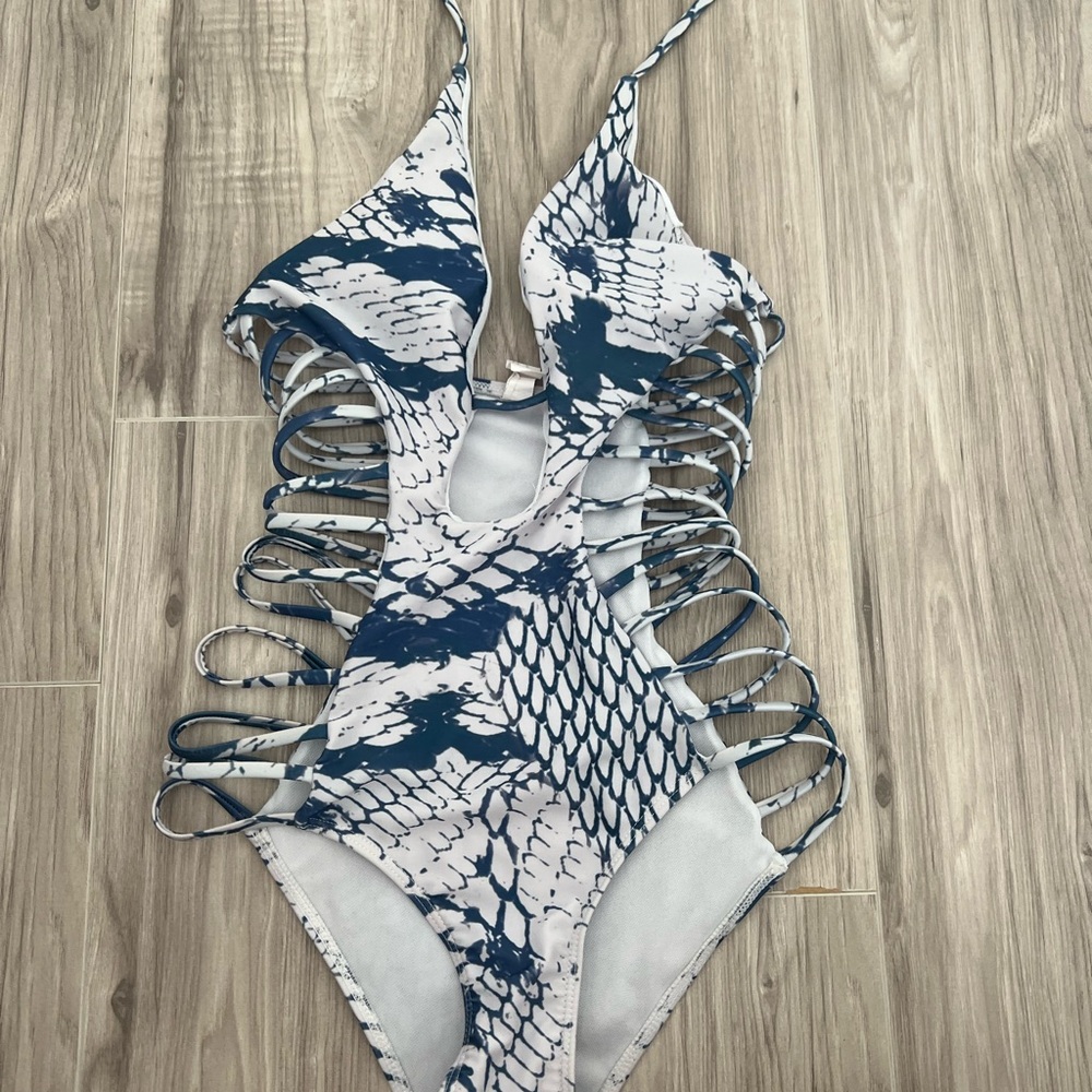Size Xs snakeskin one piece